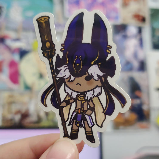 Cyno Vinyl Sticker | Genshin Impact