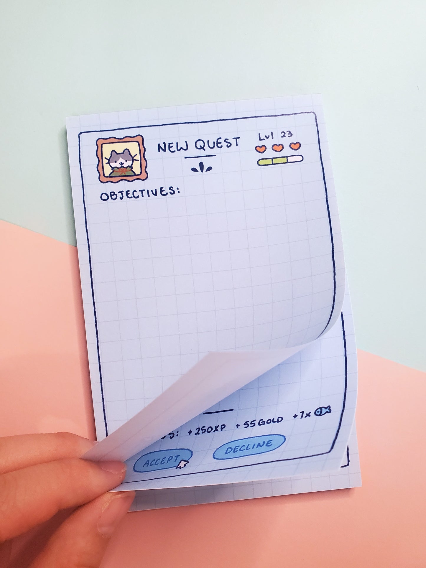 New Quest Notepad