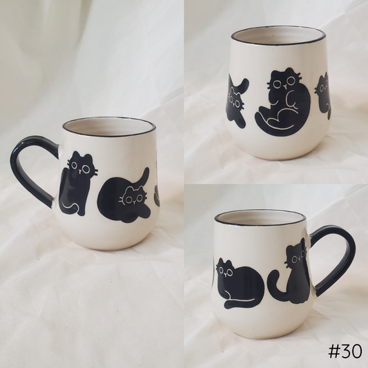 Handful of Black Cats Mug