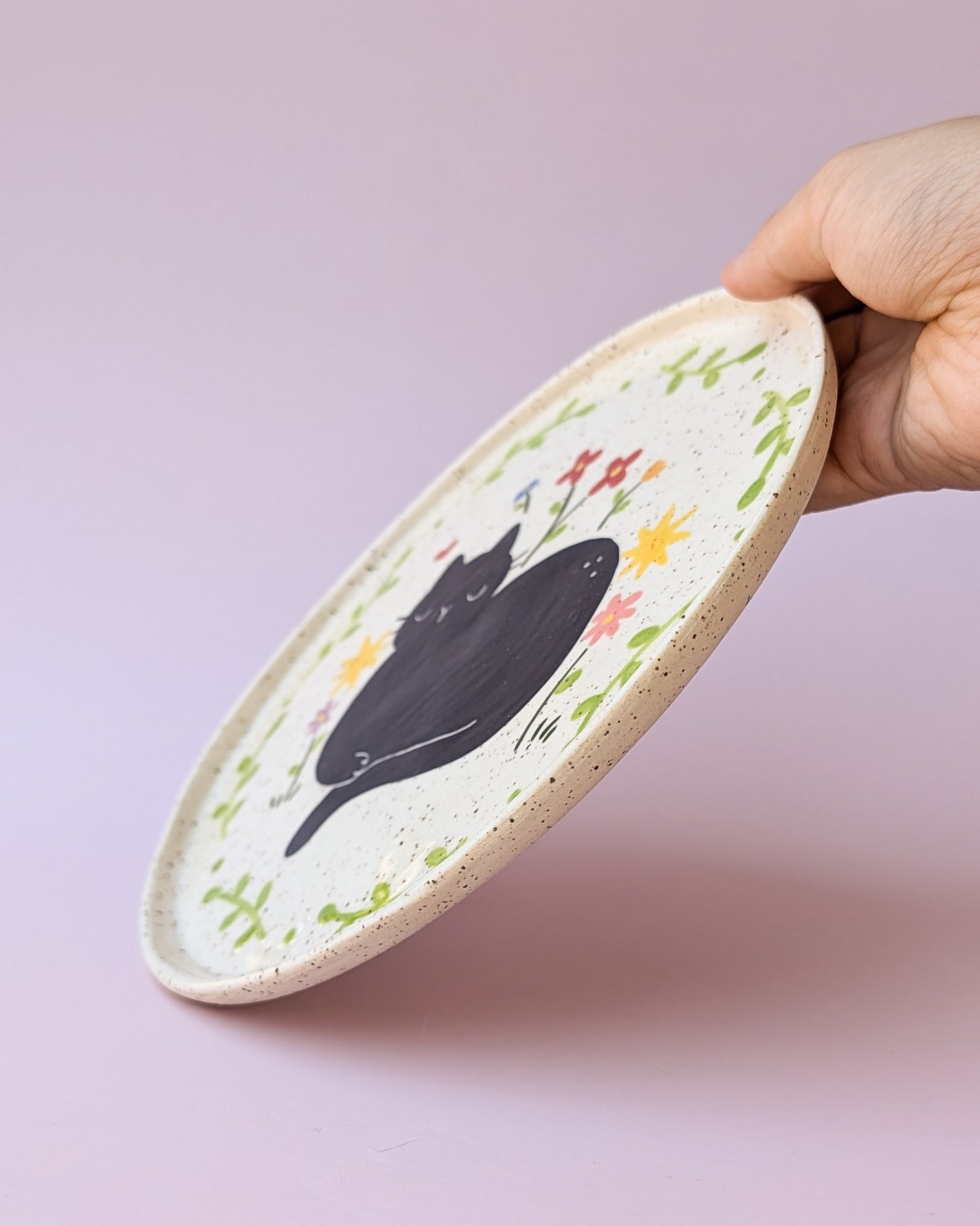 Flower Garden Plate no. 8