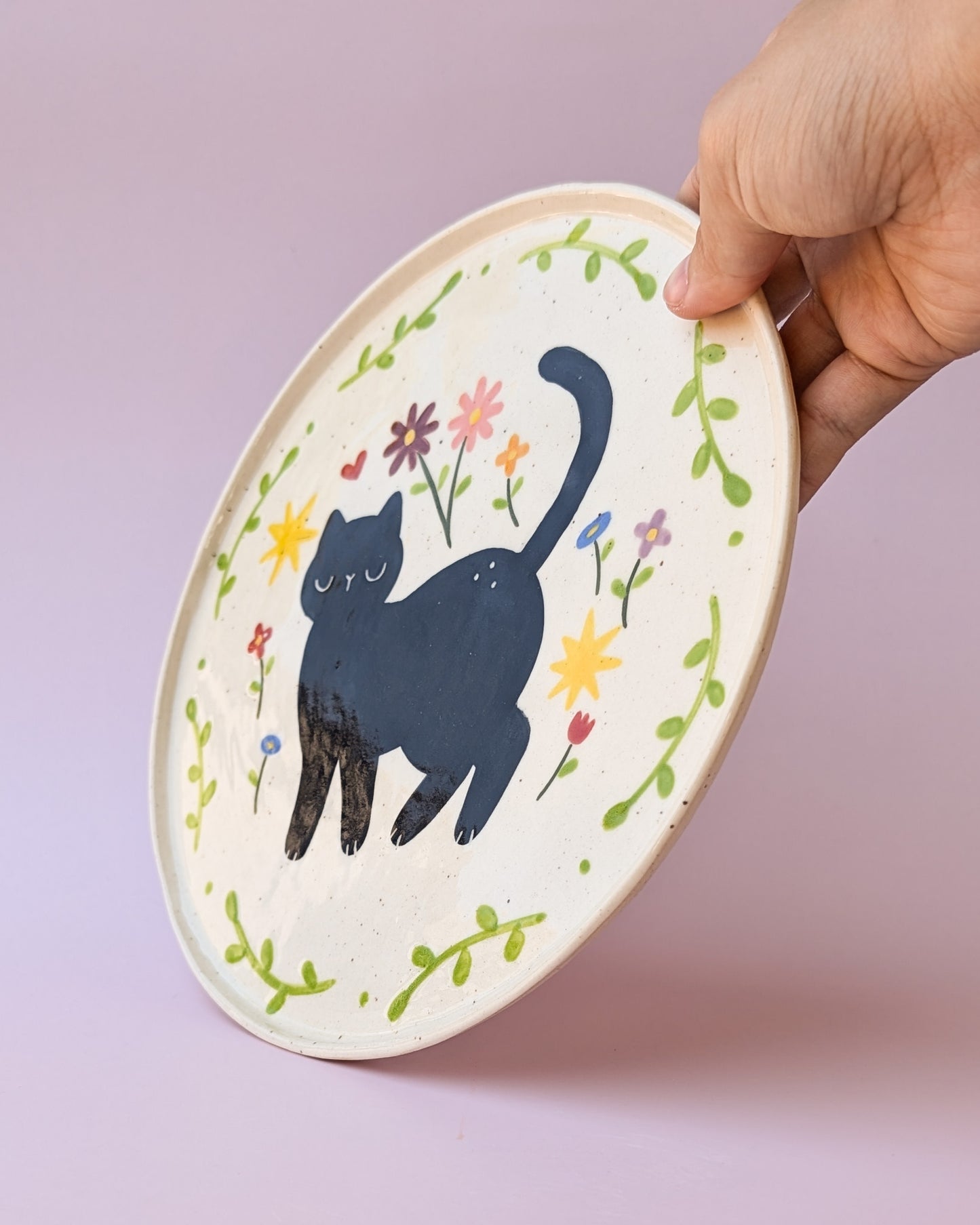 Flower Garden Plate no. 7