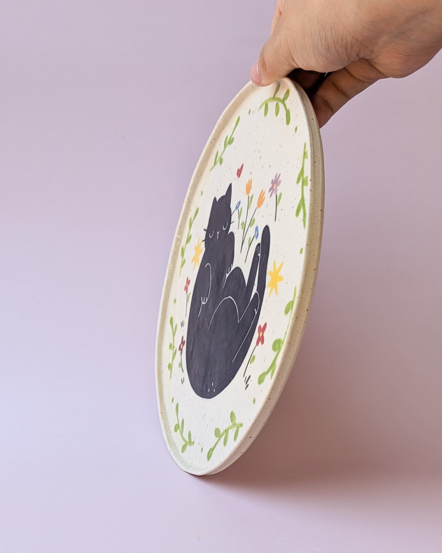 Flower Garden Plate no. 6