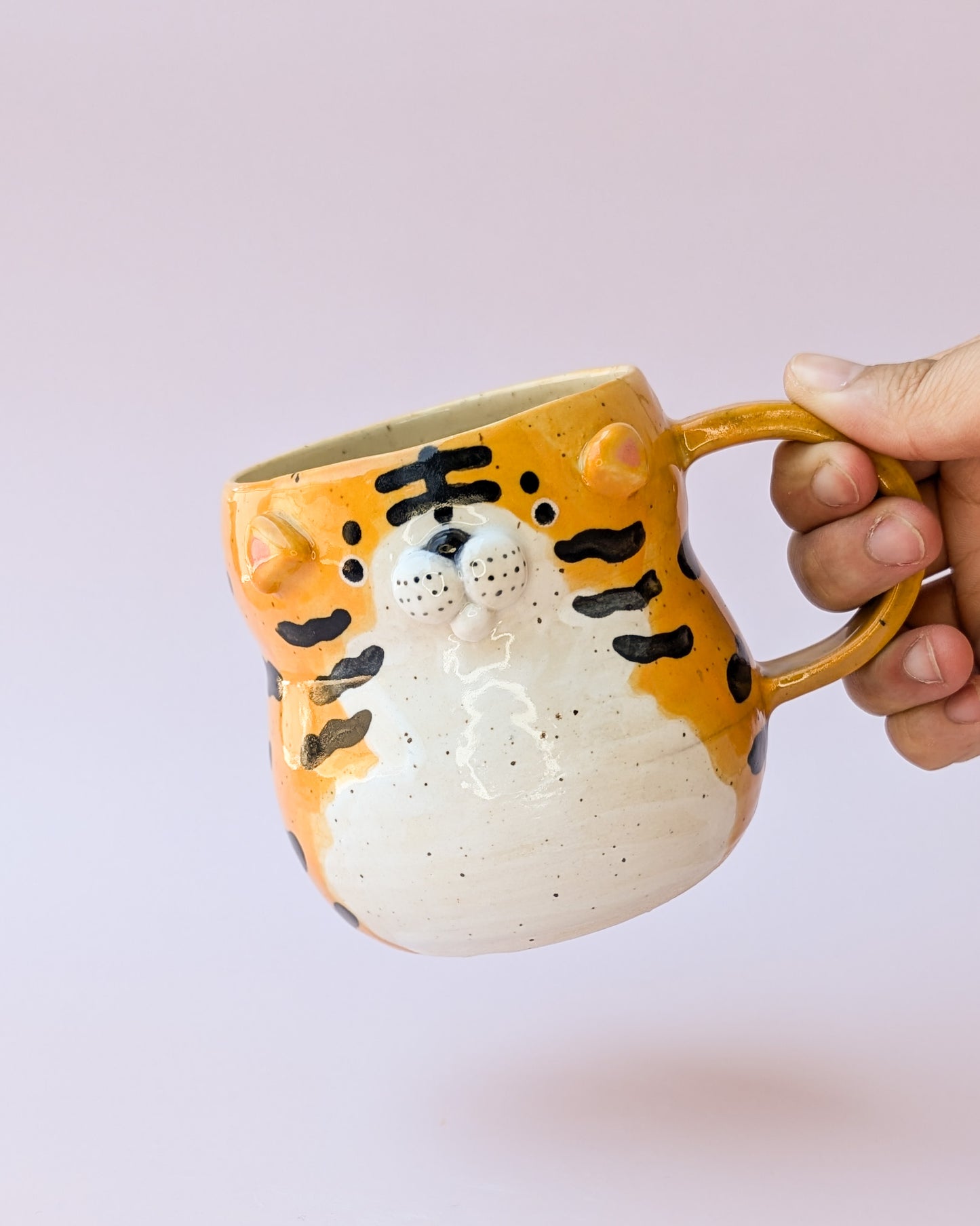 Tiger Sculpted Mug no. 2