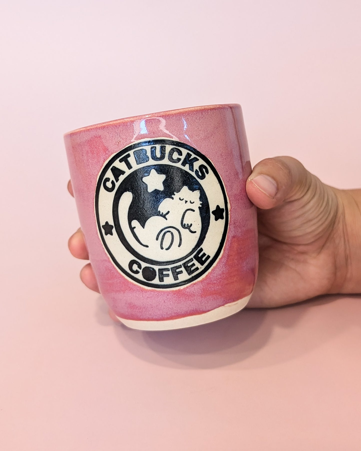 Catbucks Raspberry Cup no. 2