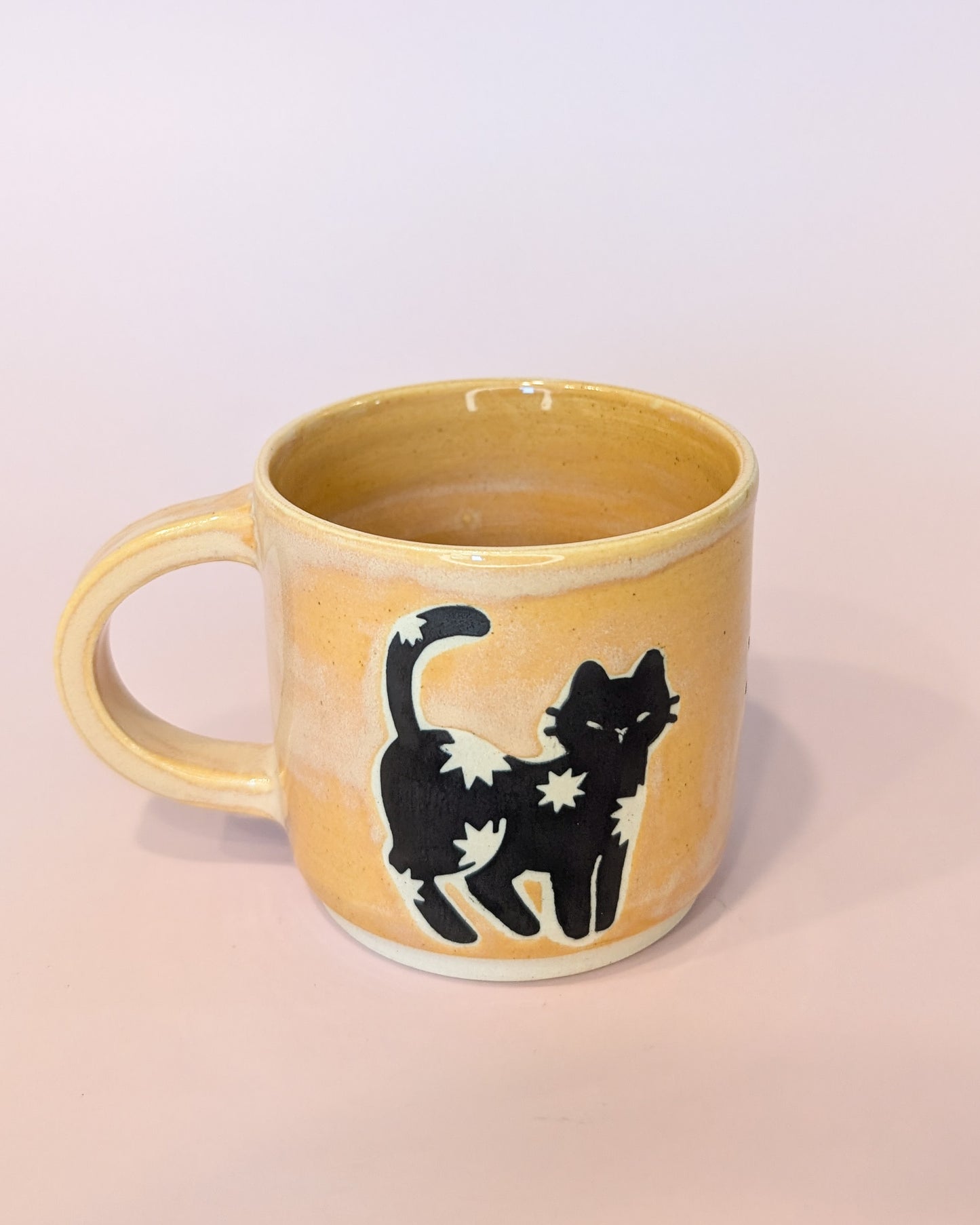 Monochrome Series Orange Sherbet Mug no. 11