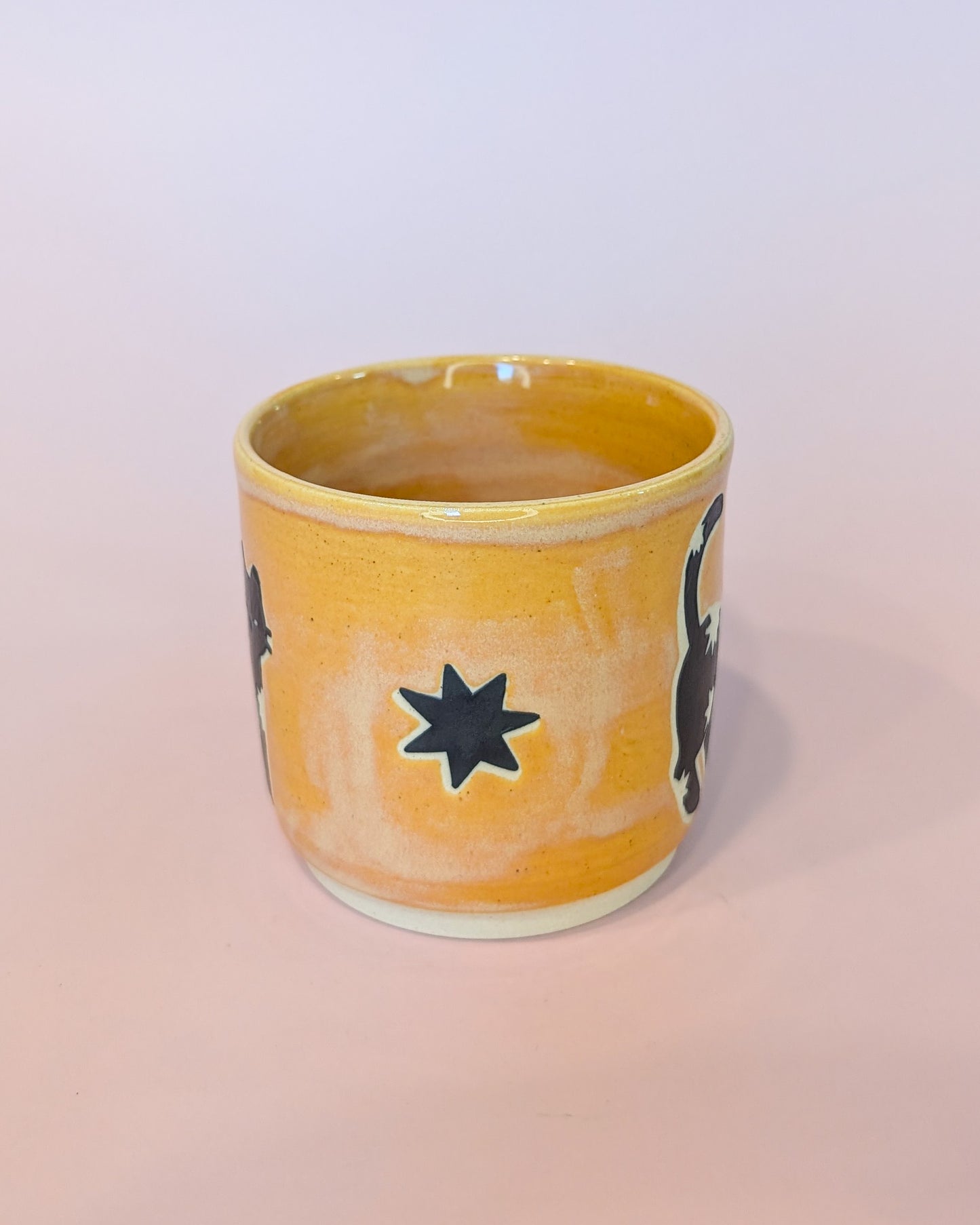 Monochrome Series Orange Sherbet Mug no. 11