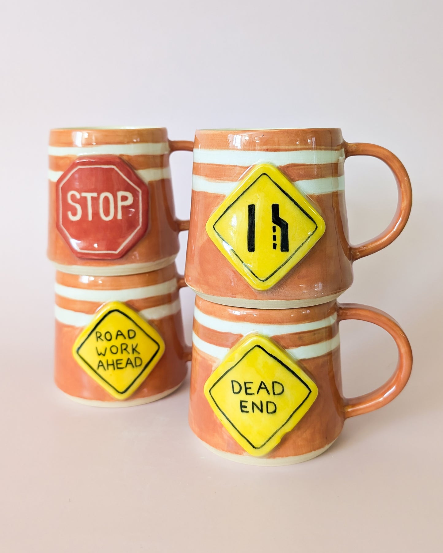 Dead End Traffic Cone Mug no. 1