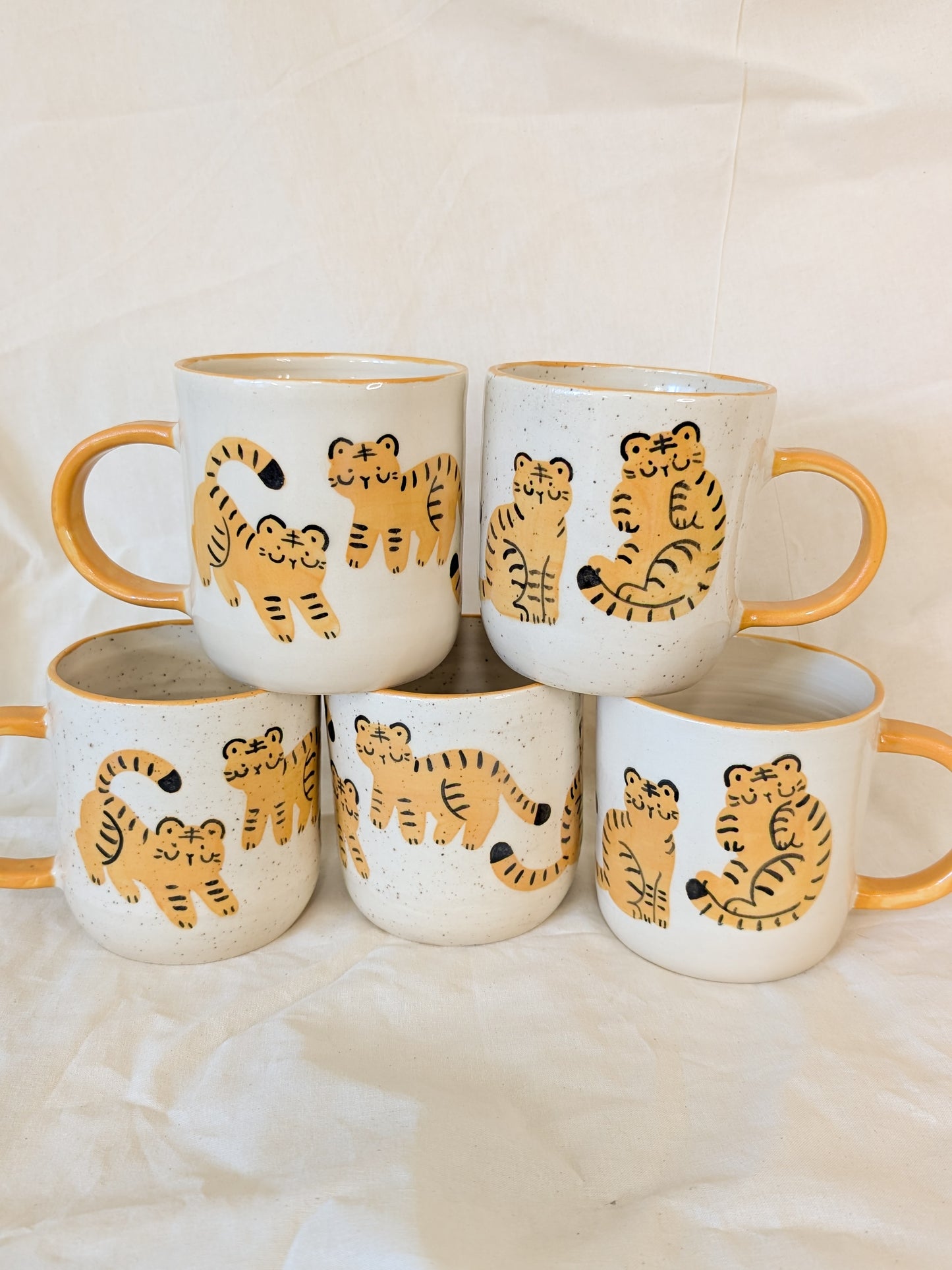 Playful Tigers Mugs