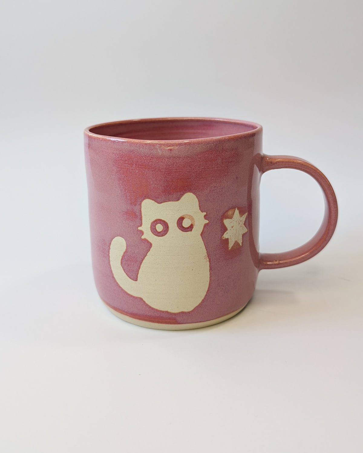 Raspberry Monochrome Mug