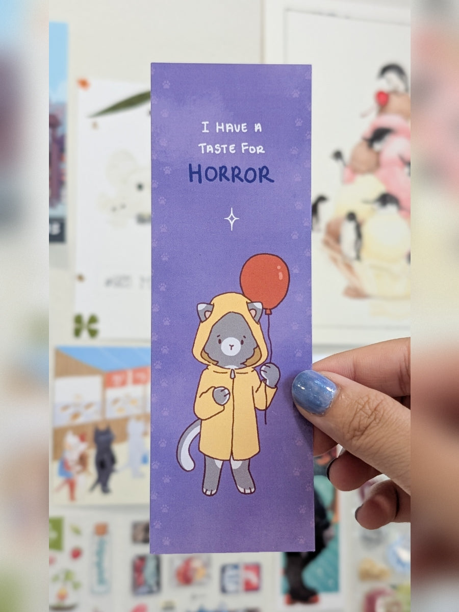 Horror Bookmark