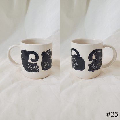 Silly Black Cats Mug