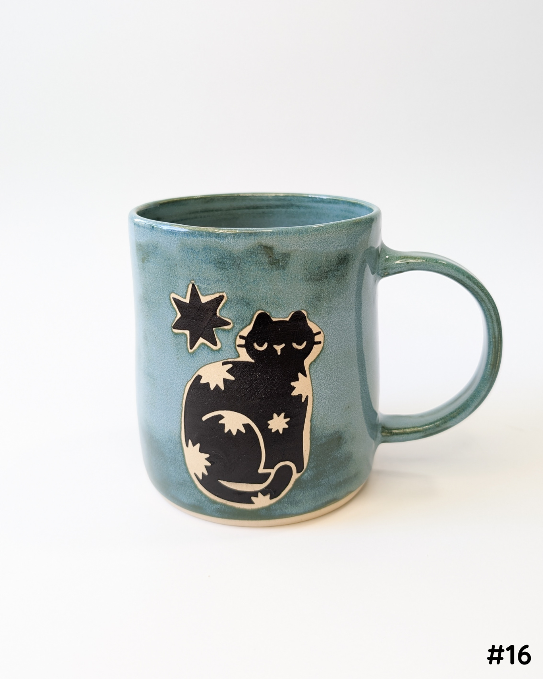 Denim Blue Monochrome Mugs