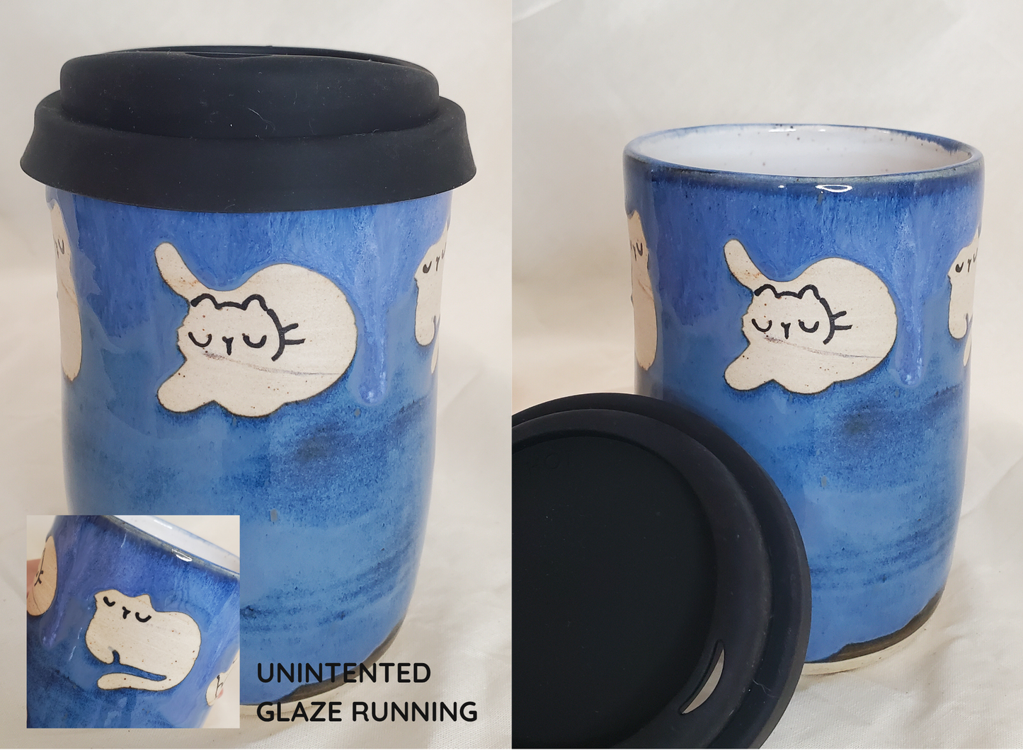 Travel Mugs w/ Silicone Lids