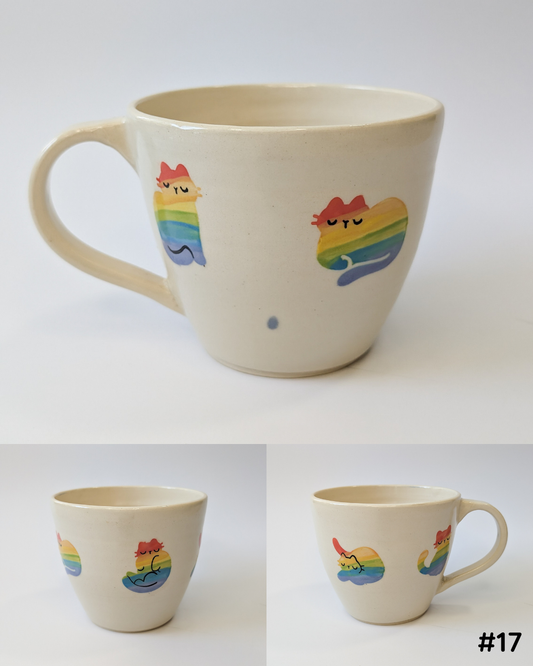 Rainbow Cats Mugs