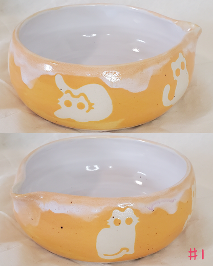 Handful of Cats Matcha Bowls