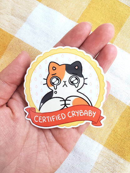 Certified Cat Badge Stickers