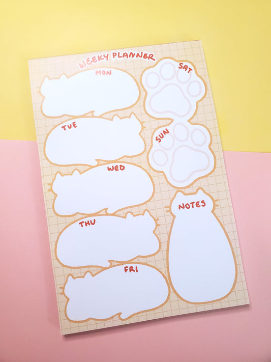 Weekly Planner Notepad