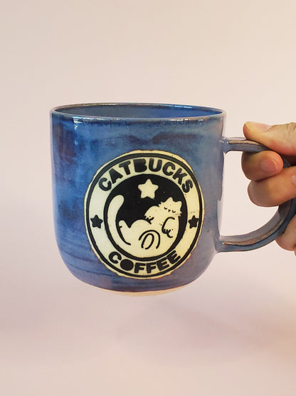 Catbucks Blueberry Mug no. 1