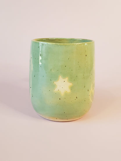 Monochrome Series Celadon Mug no. 9