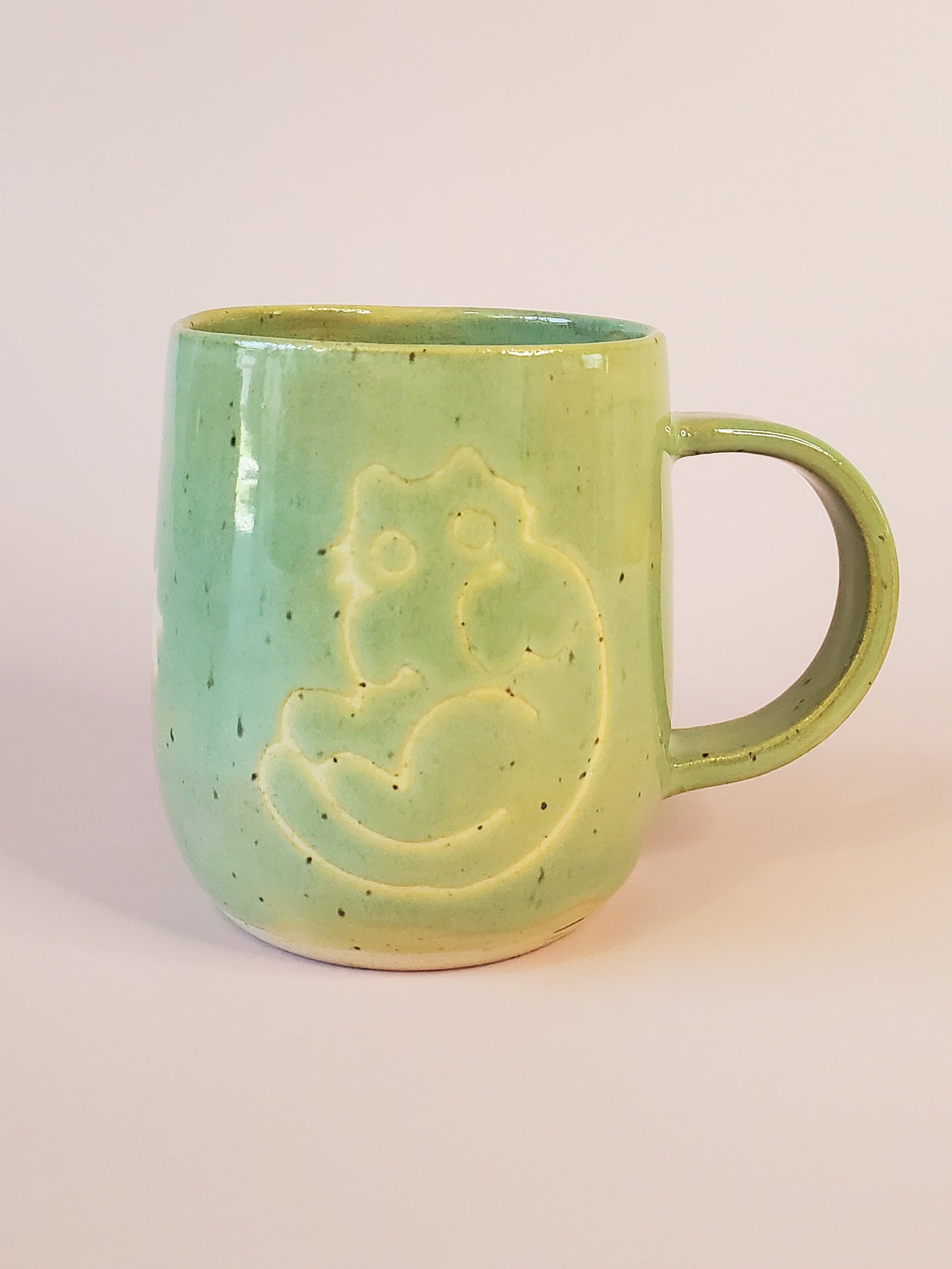 Monochrome Series Celadon Mug no. 9