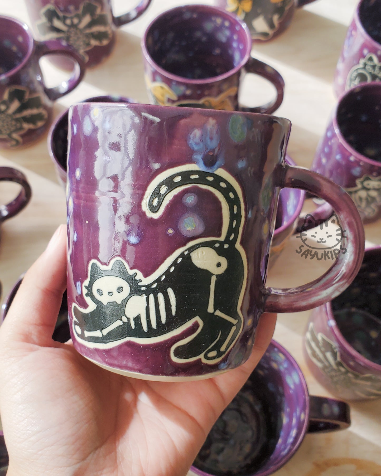 Skeleton A Mug no. 2 | Halloween Collection