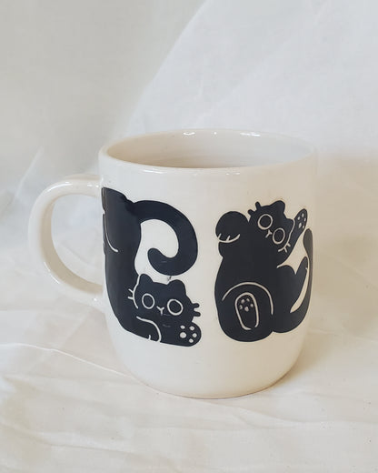 Silly Black Cats Mug