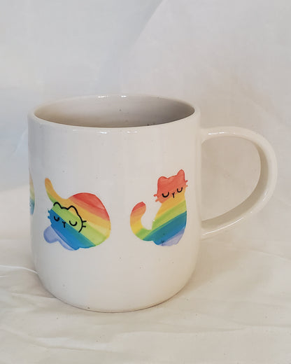 Rainbow Cats Mug (x3)