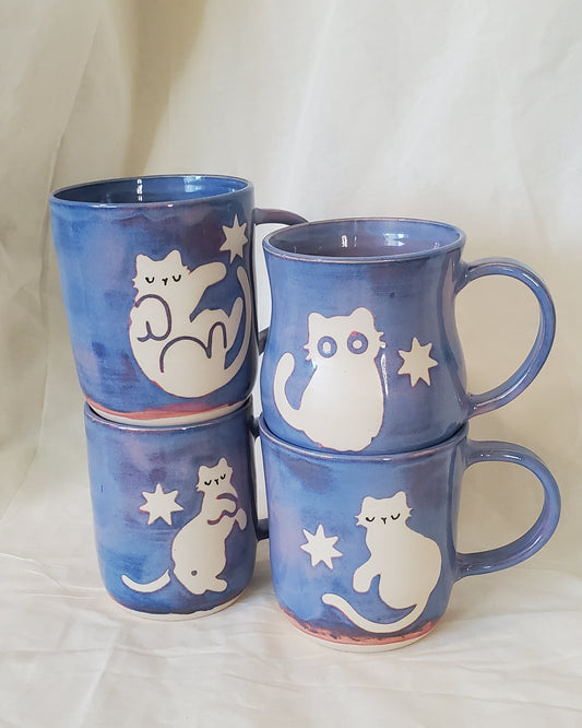 Galaxy Monochrome Mugs