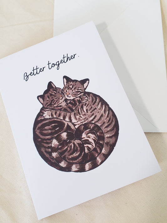 Better Together Greeting Card