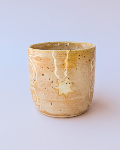 Monochrome Series Orange Sherbet Mug no. 6