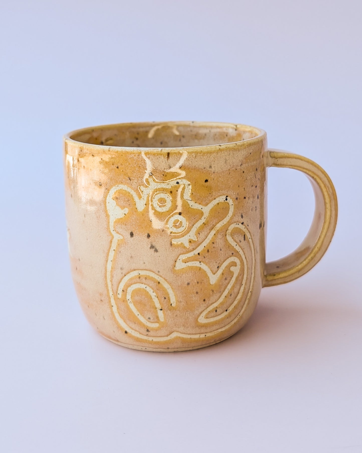 Monochrome Series Orange Sherbet Mug no. 6