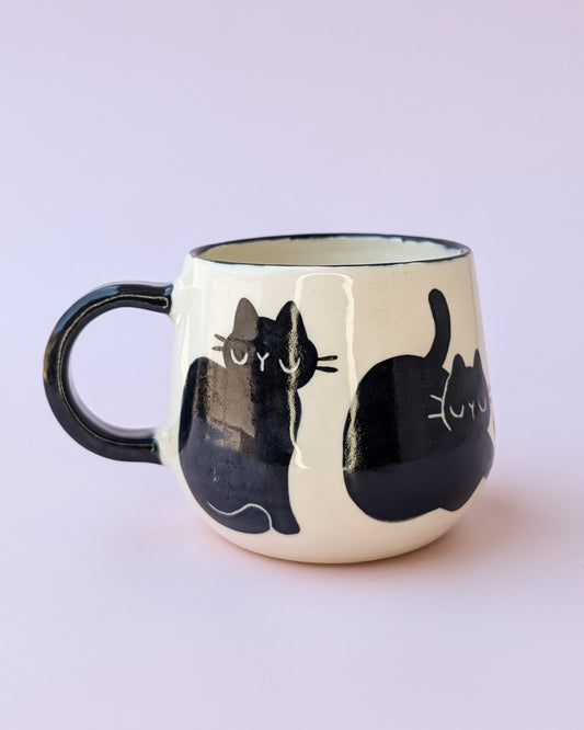 Handful of Black Cats Mug no. 17