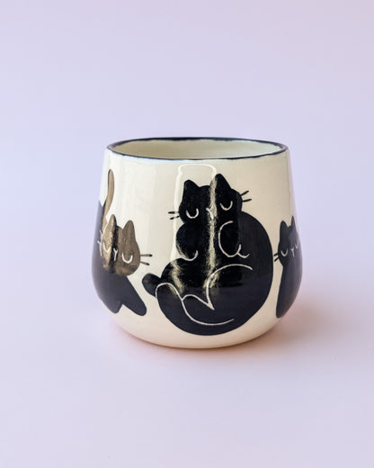 Handful of Black Cats Mug no. 17
