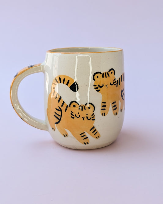 Playful Tiger Mug no. 16
