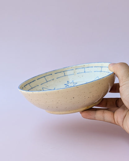 Fish Lover Shallow Bowl no. 2