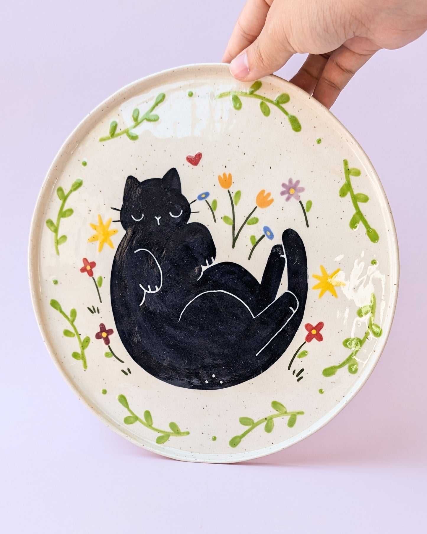 Flower Garden Plate no. 6