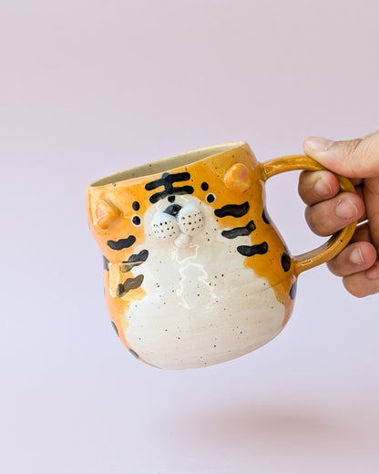 Tiger Sculpted Mug no. 2