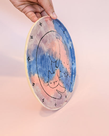 Dreamy Kitty Plate no. 2
