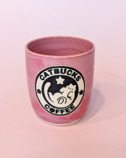 Catbucks Raspberry Cup no. 2