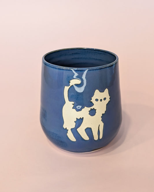 Monochrome Series Blueberry Mug no. 12