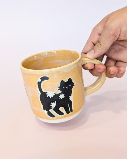 Monochrome Series Orange Sherbet Mug no. 11