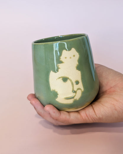 Monochrome Series Jade Cup no. 5