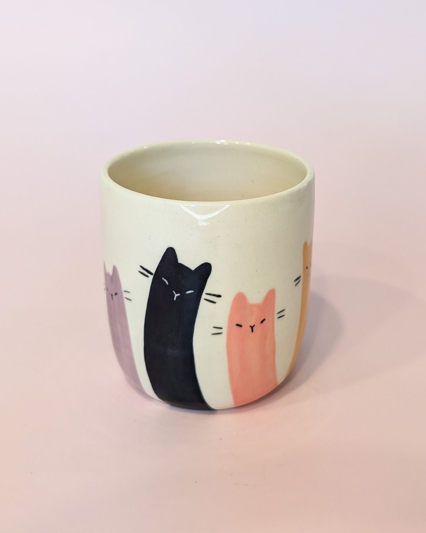 Rainbow Noodle Cat Cup no. 8