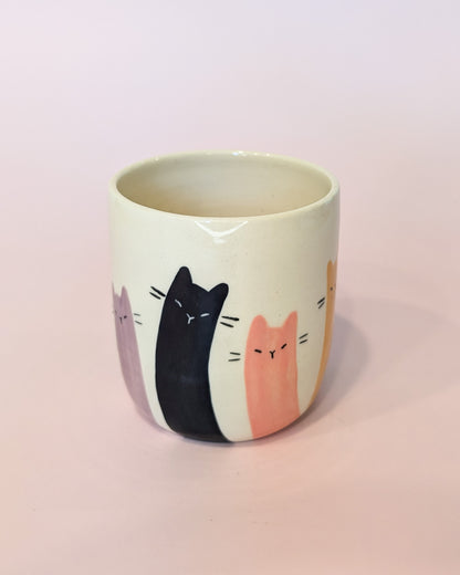 Rainbow Noodle Cat Cup no. 8