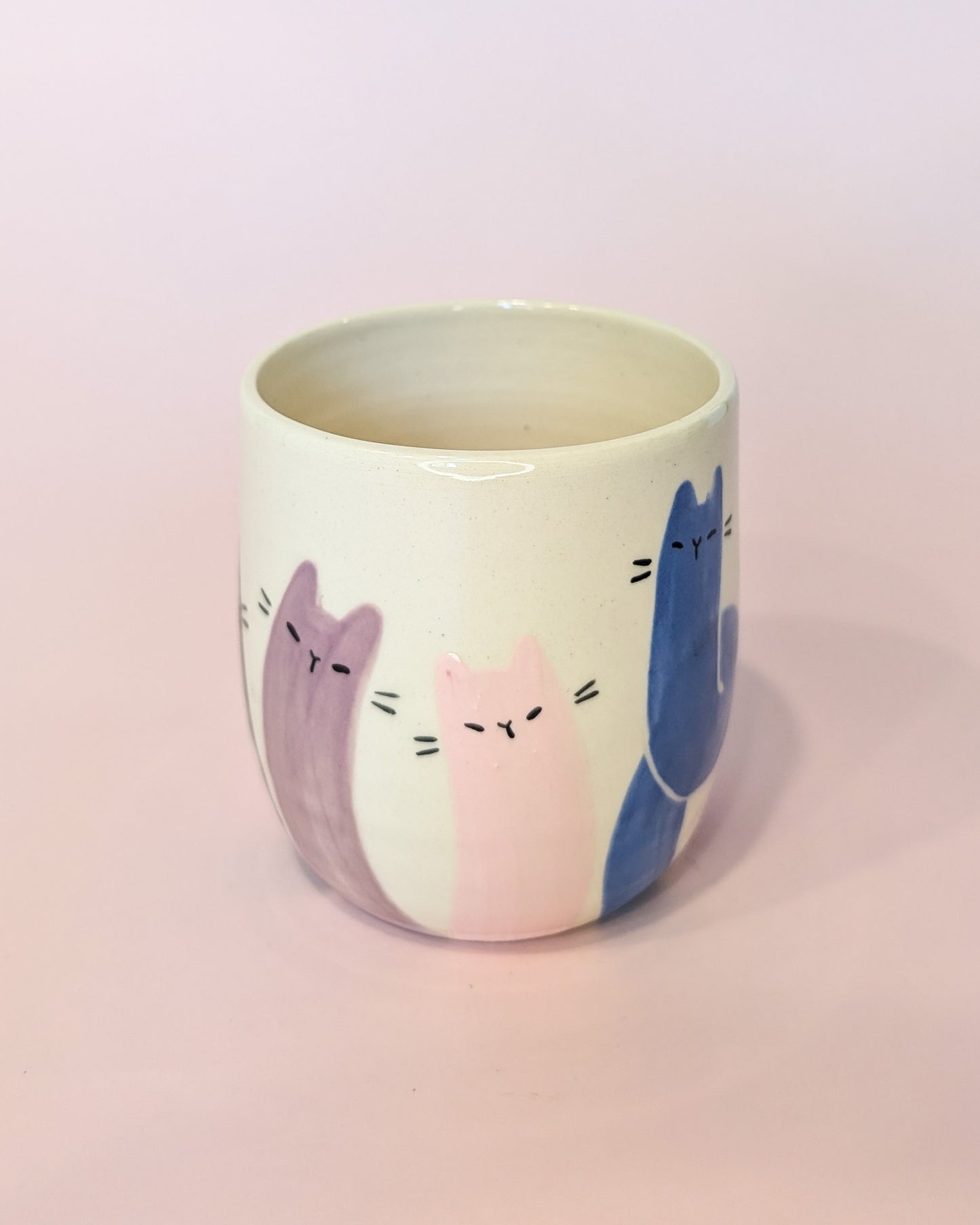 Rainbow Noodle Cat Cup no. 9