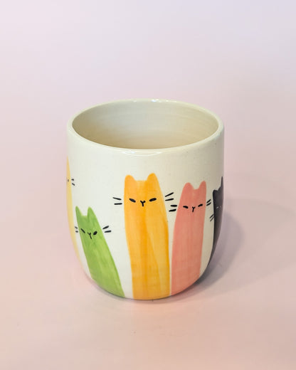 Rainbow Noodle Cat Cup no. 9