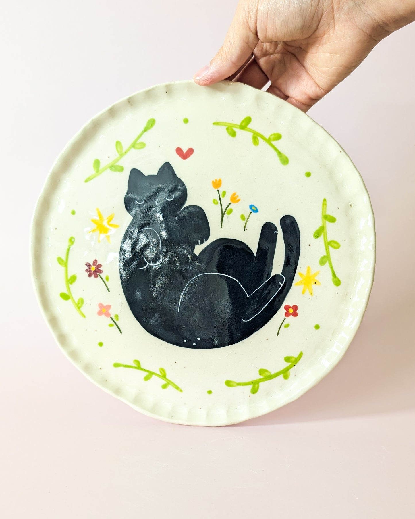 Flower Garden Plate no. 11