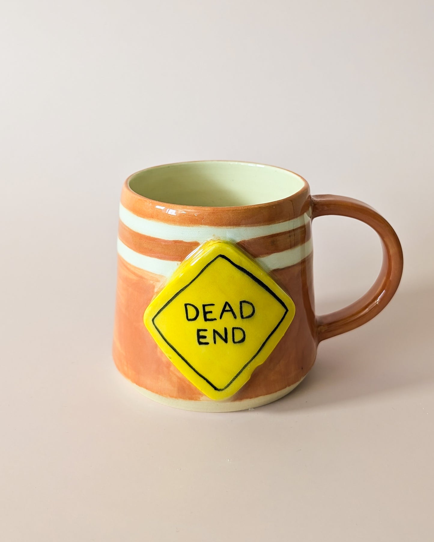 Dead End Traffic Cone Mug no. 1