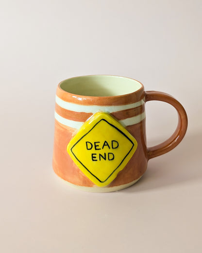 Dead End Traffic Cone Mug no. 1