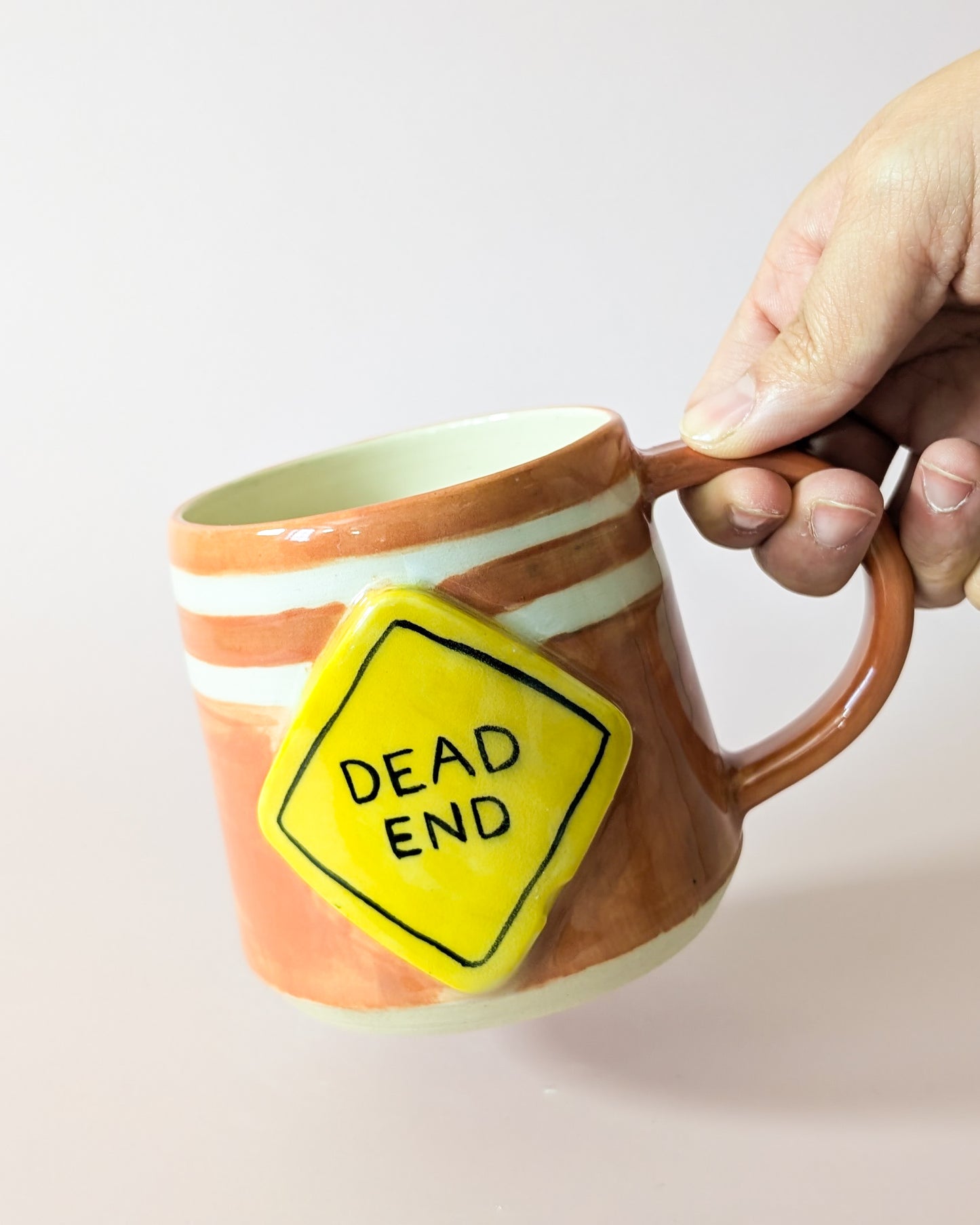 Dead End Traffic Cone Mug no. 1